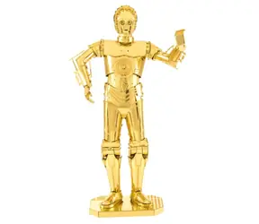 Metal Earth 3D Puzzle Star Wars: C-3PO (zlatý) / 56 dielikov / od 14 rokov