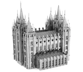 Metal Earth 3D Puzzle Chrám v Salt Lake City / 59 dielikov / od 14 rokov