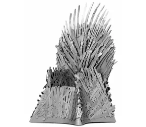 Metal Earth 3D Puzzle Hra o tróny: Železný trón / 20 dielikov / od 14 rokov