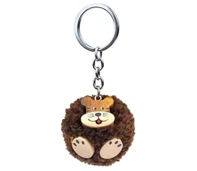2Kids Toys Drevená kľúčenka pompon Tiger / od 3 rokov