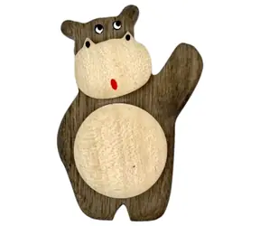 2Kids Toys Drevená magnetka veľká Hroch