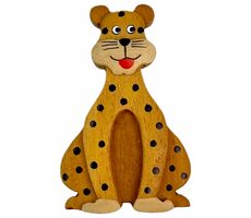 2Kids Toys Drevená magnetka veľká Leopard