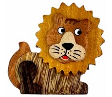 2Kids Toys Drevená magnetka veľká Lev