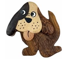 2Kids Toys Drevená magnetka veľká Pes