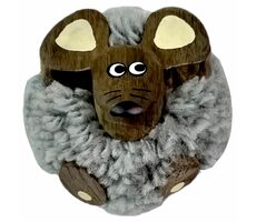 2Kids Toys Drevená magnetka veľká pompon Myš