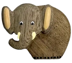 2Kids Toys Drevená magnetka veľká Slon z boku