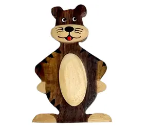 2Kids Toys Drevená magnetka veľká Tiger