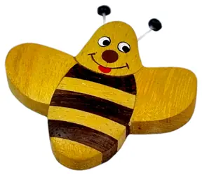 2Kids Toys Drevená magnetka veľká Včela