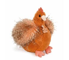 Doudou Histoire d´Ours Plyšová sliepočka ryšavá 20 cm / od 0 rokov