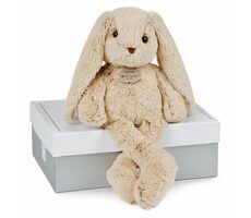 Doudou Histoire d´Ours Plyšový kamarát béžový zajačik 40 cm / od 0 rokov