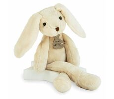 Doudou Histoire d´Ours Plyšový kamarát biely zajačik 40 cm / od 0 rokov