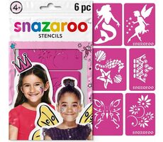SNAZAROO Šablóny na tvárovej farby Fantasy 6ks / od 4 rokov 