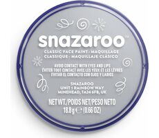 SNAZAROO Farba na tvár Svetlosivá 18ml