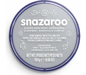 SNAZAROO Farba na tvár Svetlosivá 18ml