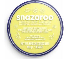 SNAZAROO Farba na tvár Svetlo žltá 18ml