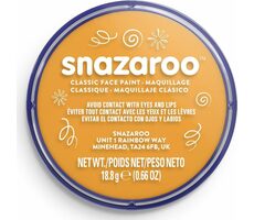 SNAZAROO Farba na tvár Okrovo žltá 18ml