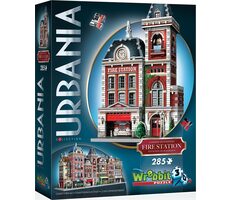 WREBBIT 3D puzzle Urbania: Hasičská stanica / 285 dielikov / od 12 rokov 