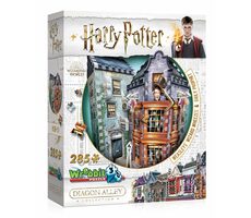 WREBBIT 3D puzzle Harry Potter: Kratochvílne a kúzelnícke pikle a Denný veštec / 285 dielikov / od 12 rokov 