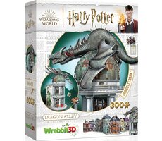 WREBBIT 3D puzzle Harry Potter: Gringottova banka / 300 dielikov / od 12 rokov 