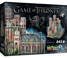 WREBBIT 3D puzzle Hra o tróny: The Red Keep / 845 dielikov / od 14 rokov 