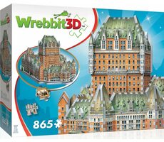 WREBBIT 3D puzzle Le Château Frontenac / 865 dielikov / od 14 rokov 