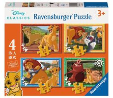 Ravensburger Disney: Leví kráľ 4 v 1 / od 3 rokov