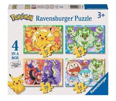 Ravensburger Pokémoni 4 v 1/19 x 14 cm/od 3 rokov