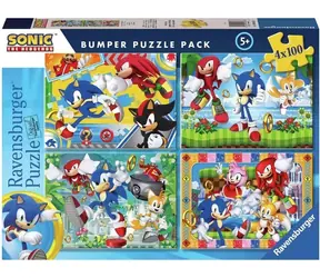 Ravensburger Sonic the Hedgehog / 4x100 dielikov / od 5 rokov