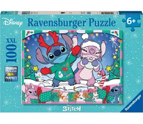 Ravensburger Disney: Stitch na Vianoce / 100 dielikov / od 6 rokov