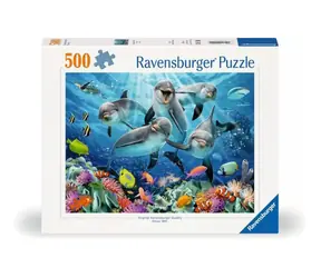 Ravensburger Delfíny / 500 dielikov / od 12 rokov