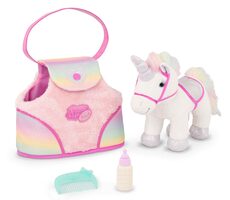 Pucci Pups Jednorožec v kabelke Rainbow Bag / od 3 rokov