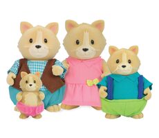 Li'l Woodzeez Rodina mačiek Whiskerelli / od 3 rokov