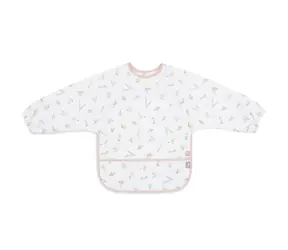 Jollein Podbradník s rukávmi Sleeves Lovely Birds / od 6 mesiacov