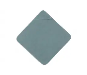 Jollein Osuška s kapucňou froté 75x75cm Sea Green / od 6 mesiacov