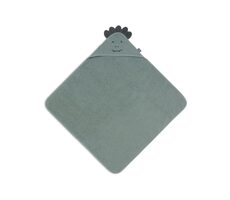 Jollein Osuška s kapucňou froté 75x75cm Jungle Jambo Croco / od 6 mesiacov