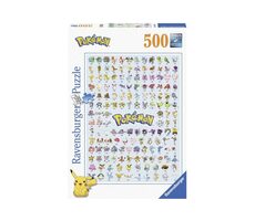 Ravensburger Prvých 151 Pokémonov /500 dielikov/ od 12 rokov