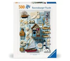 Ravensburger Plážová koláž / 500 dielikov / od 12 rokov