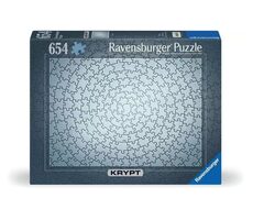 Ravensburger Krypt Puzzle: Silver / 654 dielikov / od 14 rokov