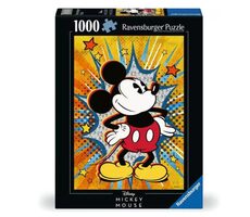 Ravensburger Disney: Retro Mickey / 1000 dielikov / od 14 rokov
