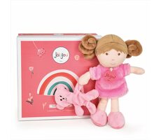 Doudou Jolijou Bábika Miss Rose 21 cm / od 0 rokov
