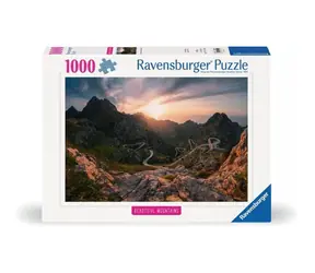 Ravensburger Dych vyrážajúce hory: Pohorie Serra de Tramuntana - Malorka / 1000 dielikov / od 14 rokov