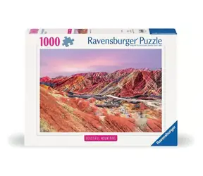 Ravensburger Dych vyrážajúce hory: Dúhové hory - Čína / 1000 dielikov / od 14 rokov
