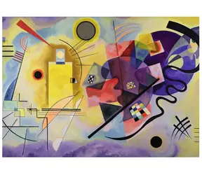 Ravensburger Wassily Kandinsky: Žltá & červená & modrá