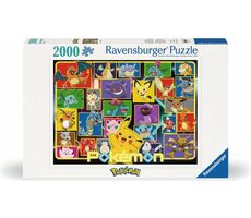 Ravensburger Pokémon: Chyťte ich všetky! / 2000 dielikov / od 14 rokov