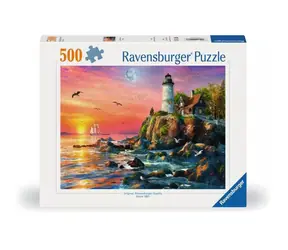 Ravensburger Maják na útese /500 dielikov/ od 14 rokov