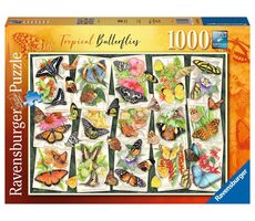 Ravensburger Tropickí motýle / 1000 dielikov / od 14 rokov