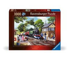 Ravensburger Vlaková zastávka na vidieku / 1000 dielikov / od 14 rokov