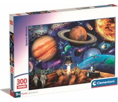 Clementoni Puzzle Vesmírna misia 300 dielikov / od 9 rokov