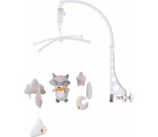 CHIPOLINO Hudobný závesný kolotoč Mýval / 0 - 5 mesiacov