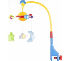 CHIPOLINO Hudobný a premietací závesný kolotoč Orbit / 0 - 5 mesiacov